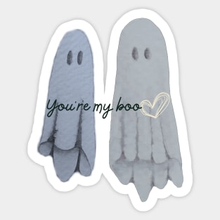 You're my boo Sticker